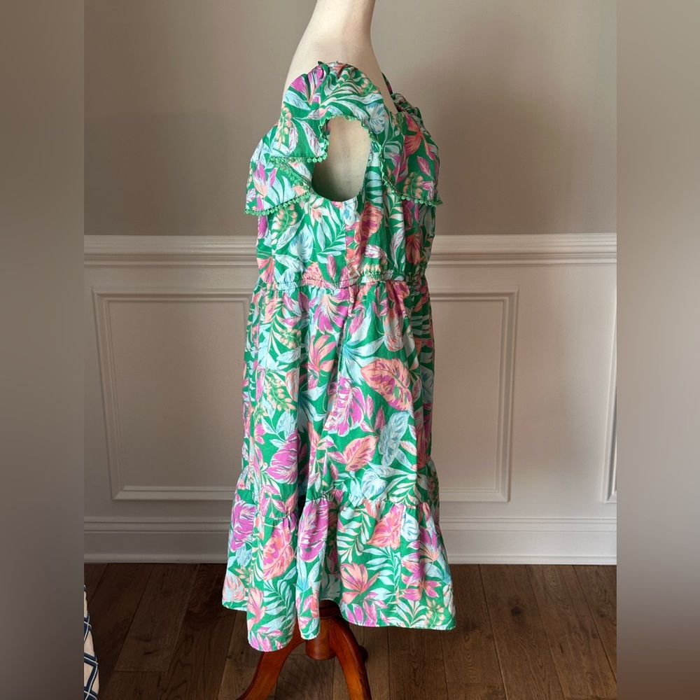 Terra & Sky Plus Size Off The Shoulder Dress size 4X - Picture 3 of 12